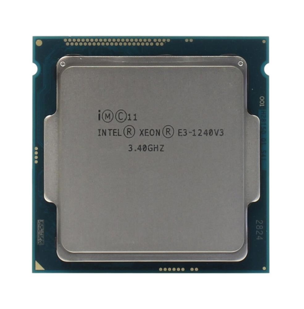 E3-1240v3 Intel Xeon E3-1240 v3 Quad Core 3.40GHz 5.00GT/s DMI 8MB L3 Cache Socket FCLGA1150 Processor