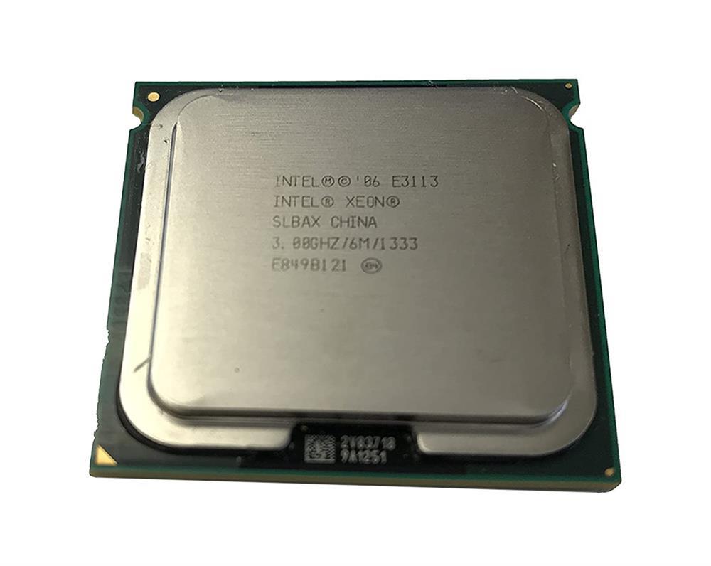 E3113 Intel Xeon Dual Core 3.00GHz 1333MHz FSB 6MB L2 Cache Socket 771 Processor