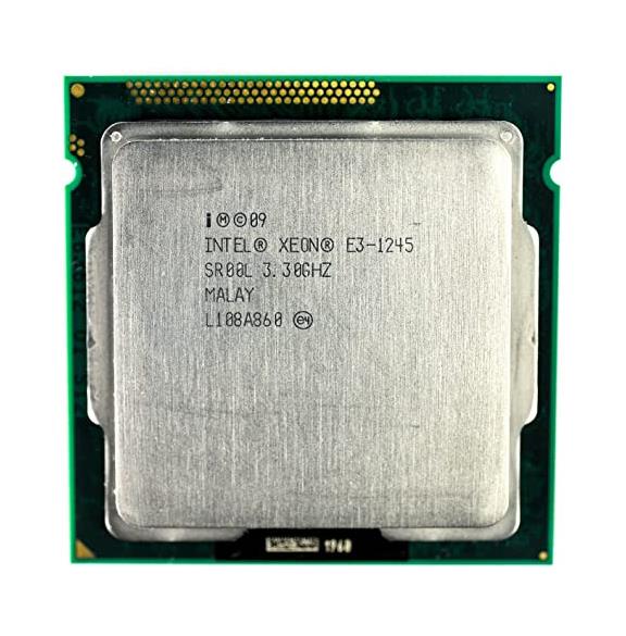 E31245 Intel Xeon E3-1245 Quad Core 3.30GHz 5.00GT/s DMI 8MB L3 Cache Socket LGA1155 Processor