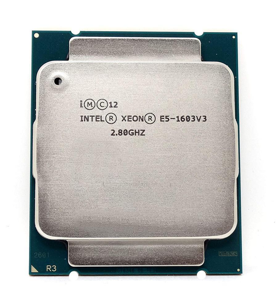 E5-1603v3 Intel Xeon E5-1603 v3 Quad-Core 2.80GHz 5.00GT/s DMI 10MB L3 Cache Processor