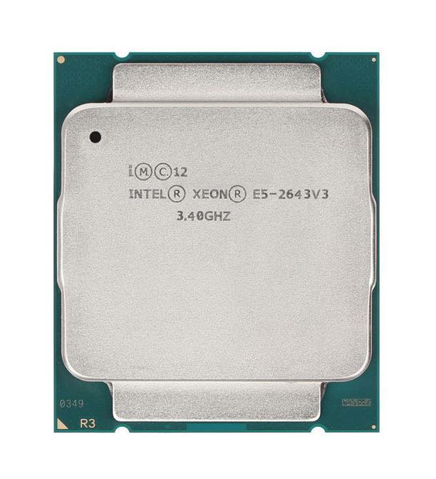 E5-2643 v3 Intel Xeon 6-Core 3.40GHz 9.60GT/s QPI 20MB L3 Cache Socket FCLGA2011-3 Processor