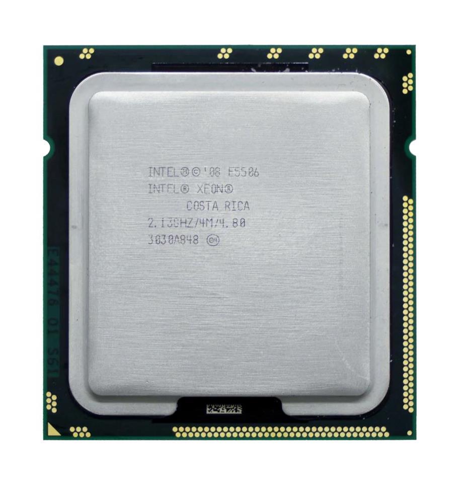 E5506 Intel Xeon Quad-Core 2.13GHz 4.80GT/s QPI 4MB L3 Cache Socket LGA1366 Processor