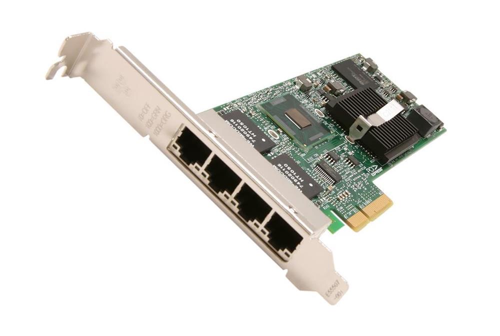 E91609-006 Intel 4-Port 1Gbs RJ45 PCIE 2.0 x4 GE 1GBase-T Network Card