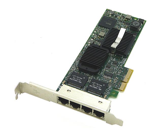E91609 Intel Quad-Ports RJ-45 1Gbps 10Base-T/100Base-TX/1000Base-T Gigabit Ethernet PCI Express 2.0 x4 Server Network Adapter