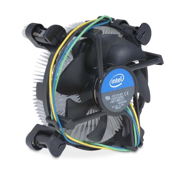 E97379-001 Intel Aluminum Heatsink and 3.5-inch Fan with 4-Pin Connector for LGA1155 / 1156