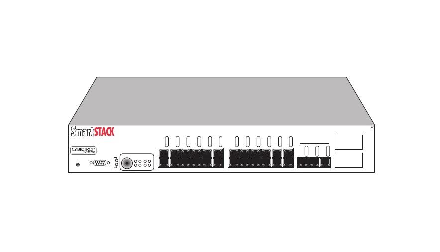 ELS10-26TX Enterasys Networks Cabletron 10/100 26-Ports RJ-45 Ethernet Switch (Refurbished)