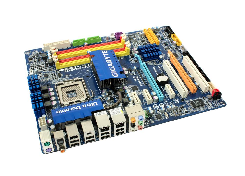 EP45-UD3P Gigabyte P45/ICH10 Chipset Core 2 Extreme/ Core 2 Quad/ Core 2 Duo/ Pentium Dual Core/ Celeron Processors Support Socket LGA775 ATX Motherboard (Motherboard) (Refurbished)