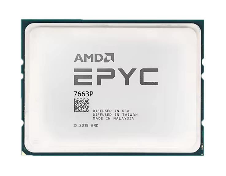 EPYC 7663P AMD EPYC 7003 Series 56-Core 2.00GHz 256MB L3 Cache Socket SP3 Processor