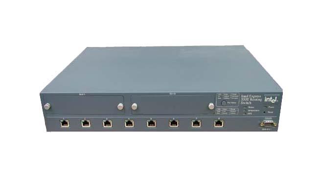ES550T Intel 8 Port with 100FX Express 550T Routing Switch (Refurbished)
