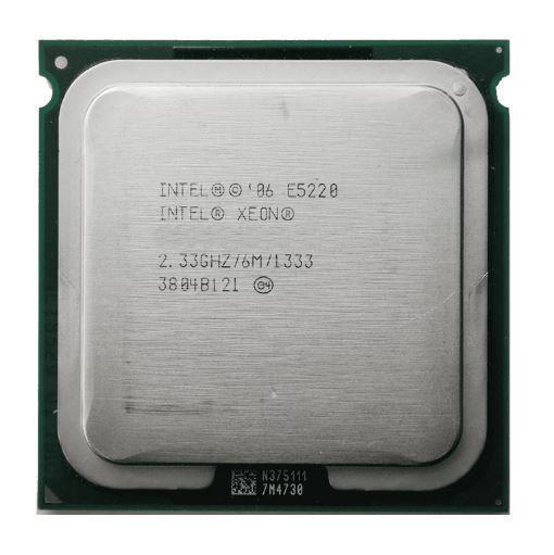 EU80573KJ0536M Intel Xeon E5220 Dual Core 2.33GHz 1333MHz FSB 6MB L2 Cache Socket LGA771 Processor