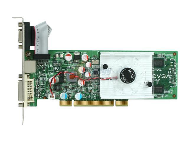 EVG512P1N724L EVGA GeForce 8400GS 512MB PCI Express Video Graphics Card
