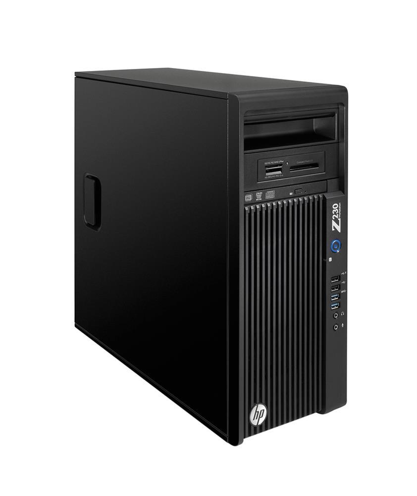 F1L57UT#ABA HP Z230 Mini-tower Workstation - 1 x Processors Supported - 1 x Intel Xeon E3-1245V3 Quad-core (4 Core) 3.40 GHz (Refurbished)