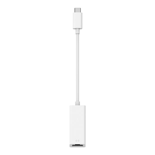F2CU040DSWHTAPL Belkin USB-C to Gigabit Ethernet Adapter (USB Type-C) - USB Type C - 1 Port(s) - 1 - Twisted Pair - 1000Base-T -