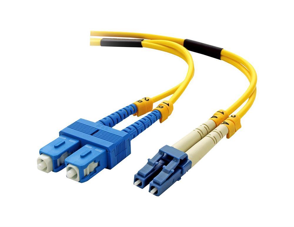 F2F802L7-02M Belkin Network Cable LC Single Mode (Male) SC Single Mode (Male) 6.6ft Fiber Optic