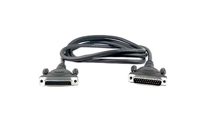 F3D112-25 Belkin Pro Series Extension Cable DB-25 Male Serial DB-25 Female 25ft