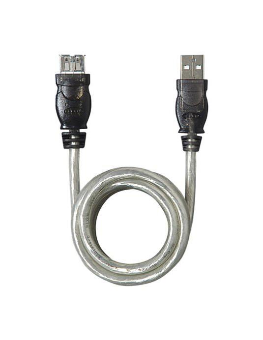 F3U134-10-CBL Belkin 10ft USB Aa Extension for Imac USBa-M/USBa-F Clear Ice
