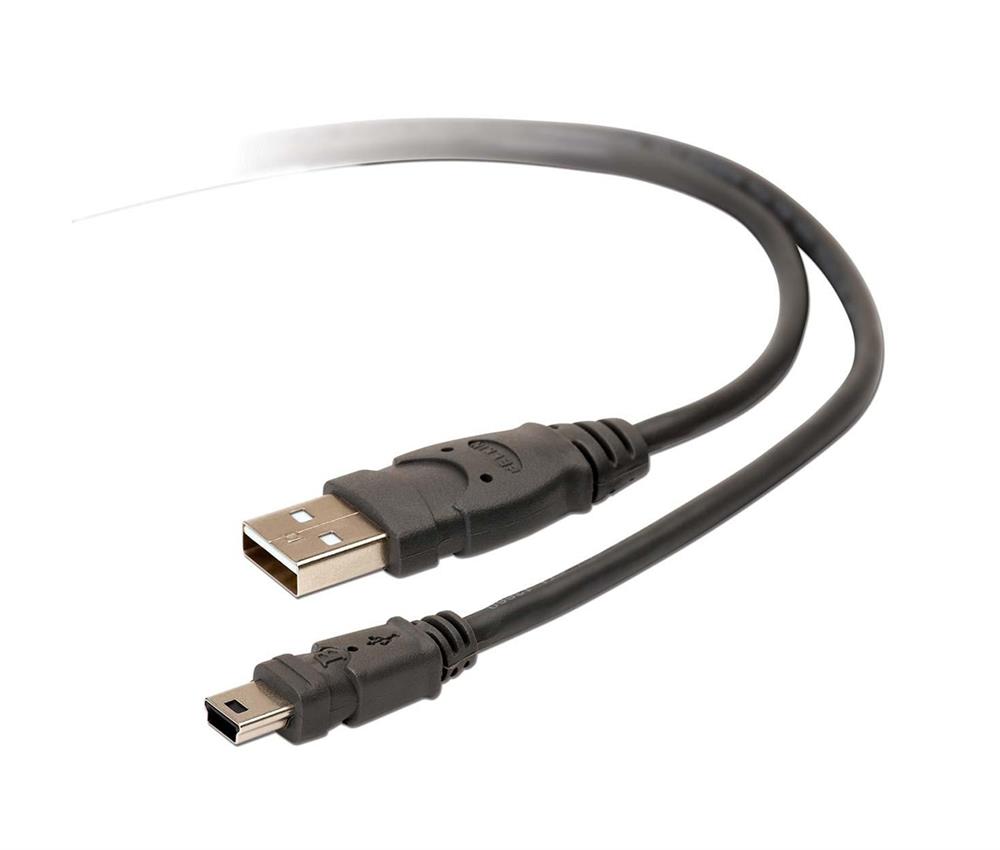 F3U138-10-GLD Belkin 10ft USB A 5pin Mini B Device 24/28 Awg Dstp Gold Rohs