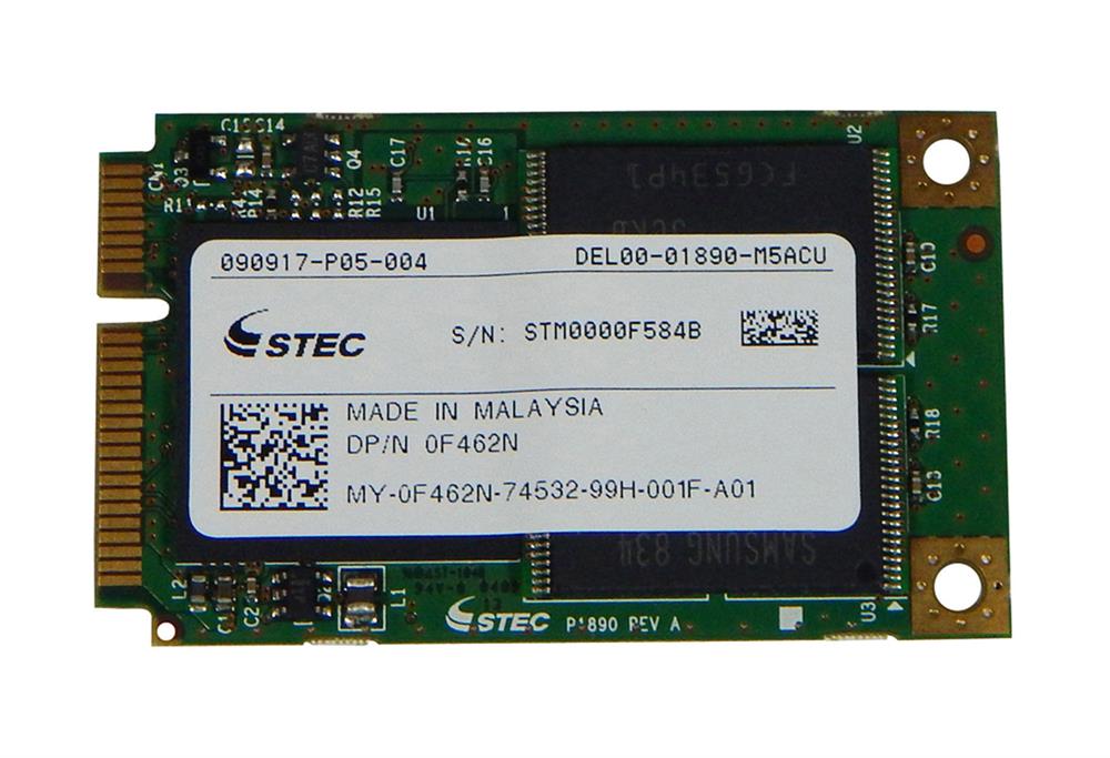 F462N Dell 64GB MLC SATA 3Gbps mSATA Internal Solid State Drive (SSD)