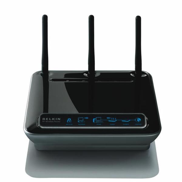 F5D8231-4 Belkin N1 300Mbps 802.11/b/g/n Wireless Router (Refurbished)