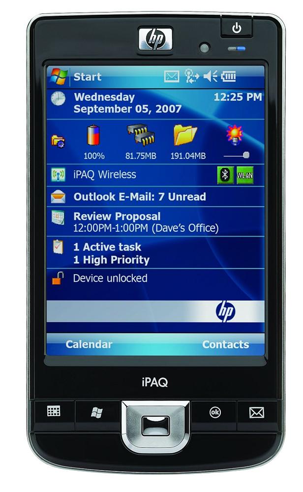 FB040AAR#ABA HP iPAQ 210 Enterprise Handheld Marvell PXA310 624MHz 128MB/256MB ROM 4-inches Active Matrix TFT Color LCD 262144 (256k) Colors (18-bit) Windows Mobile 6 Classic FB040AAR ABA