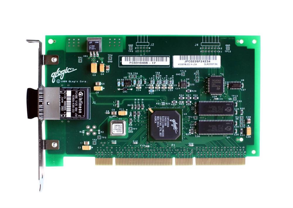FC0310406-17-1 QLogic Fc0310406-17 C PCi Single Fc Host Adapter Qla2200f/66 375-3019
