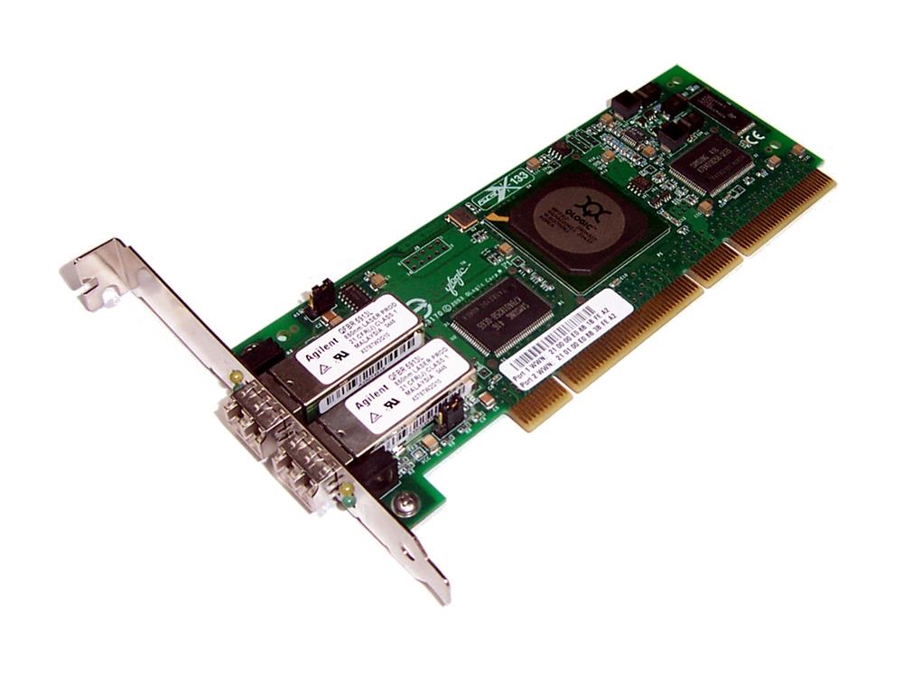 FC5010409-04 Qlogic Dual-Ports LC 2Gbps Fibre Channel PCI-X Host Bus Network Adapter for HP Compatible