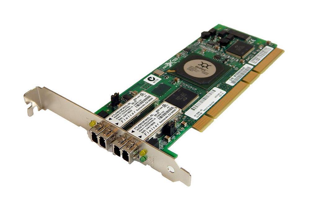 FC5010409-34 Qlogic Dual-Ports LC 2Gbps Fibre Channel PCI-X Host Bus Network Adapter for HP Compatible