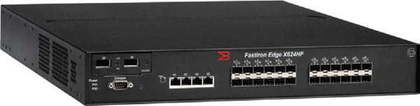 FESX424HF Brocade FastIron Edge X424HF with Base Layer 3 Switch Includes 20-Ports 100/1000 SFP with 4-Port Combo to support 10/100/1000Mbps (RJ45) or 100/1000 SFP and P/S (Refurbished)