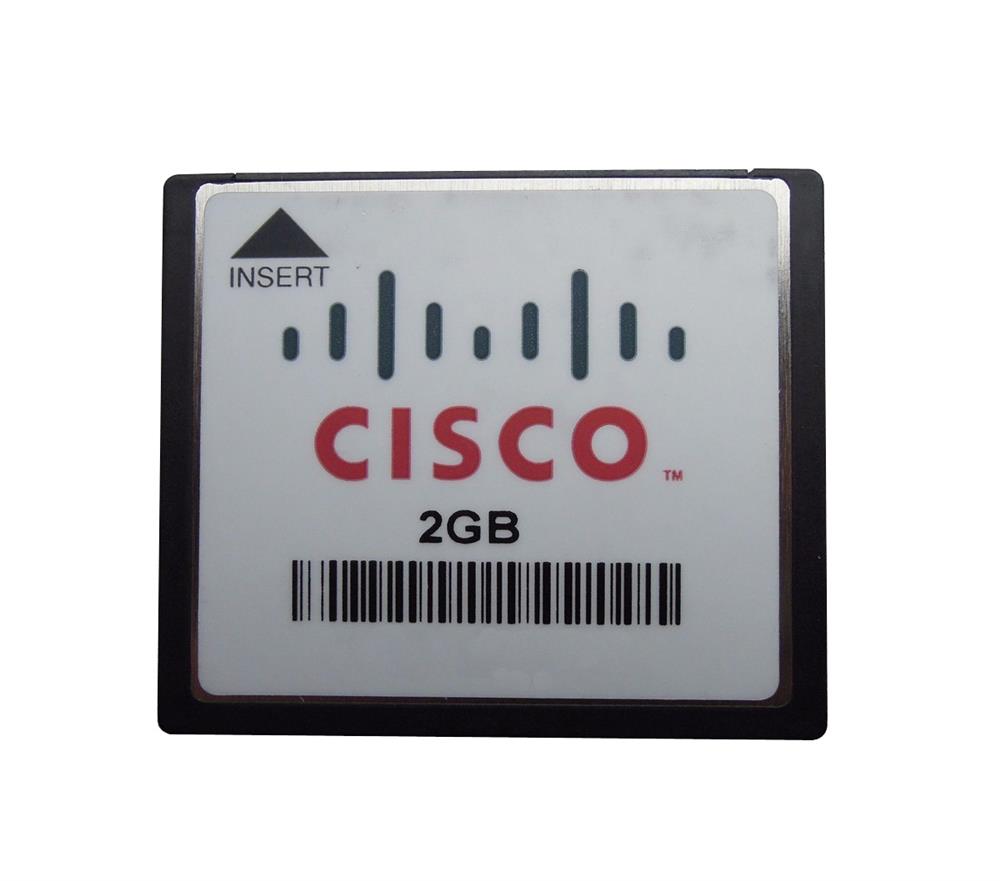 FLASH-PRP2-2G Cisco 2GB CompactFlash (CF) Memory Card Module for 1200 Performance Route Processor-2(PRP-2) Series