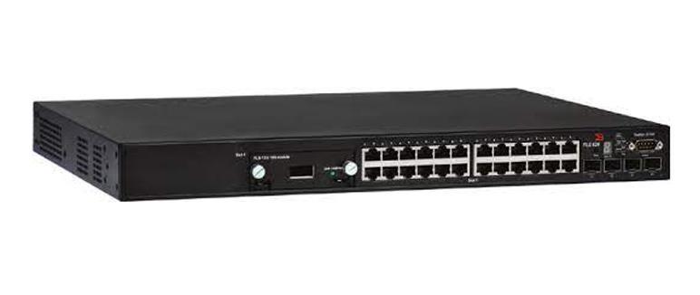 FLS624 Brocade FastIron Stackable Layer 3 Access Switch 4 x SFP (mini-GBIC), 3 x XFP 24 x 10/100/1000Base-T (Refurbished)