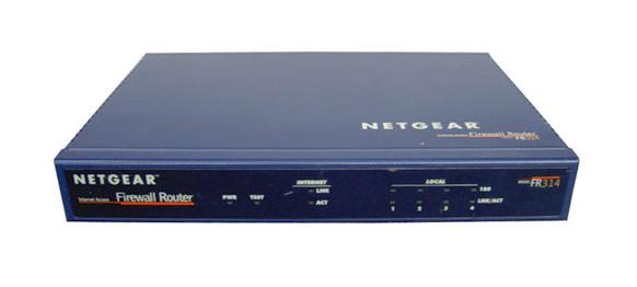 FR314NA NetGear FR314 10/100Mbps 4-Port 10/100 Wired Router (Refurbished)