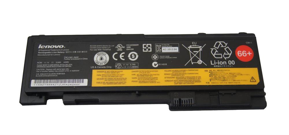 FRU42T4847 Lenovo 6-Cell Battery 66+ for T420S Series (Refurbished)