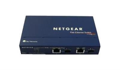 FS102 NetGear 2-Port 10/100Mbps Fast Ethernet Switch (Refurbished)