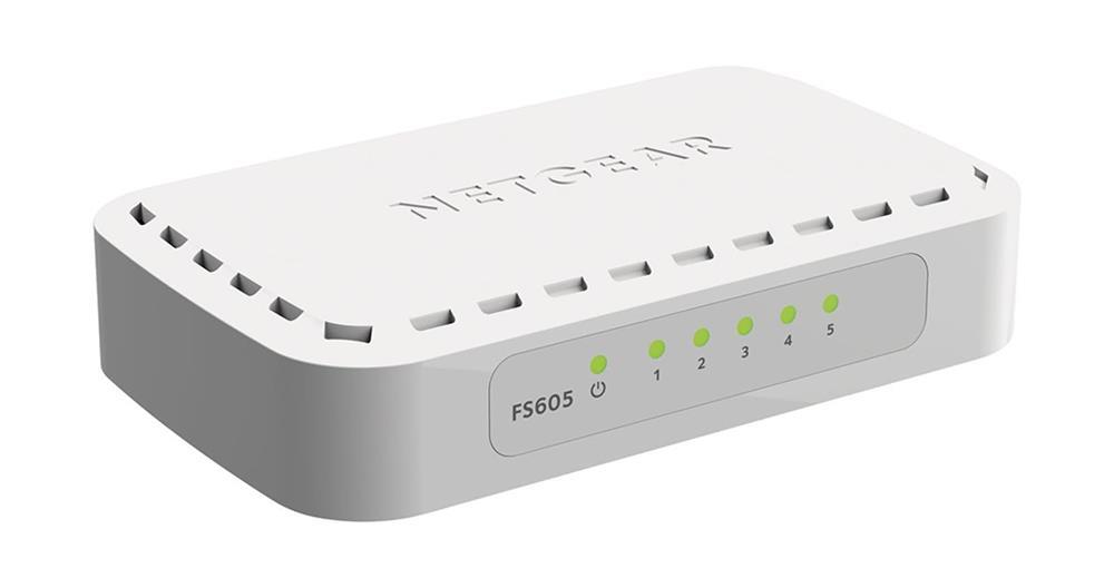 FS605IS Netgear FS605 Fast Ethernet Desktop Switch (Refurbished)