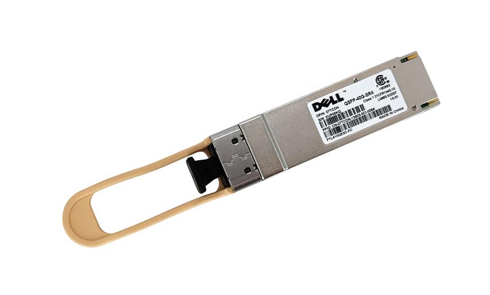 FTL410QE3C-FC Dell 40Gbps 40Base-SR4 Multi-mode Fiber 150m 850nm MTP/MPO Connector QSFP+ Transceiver Module