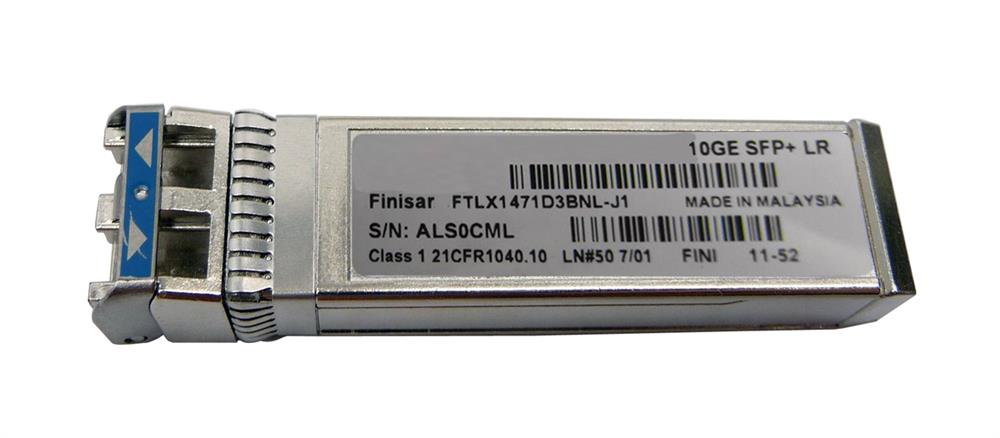 FTLX1471D3BNL-J1 Finisar 10Gbps 10GBase-LR Single-mode Fiber 10km 1310nm Duplex LC Connector SFP+ Transceiver Module