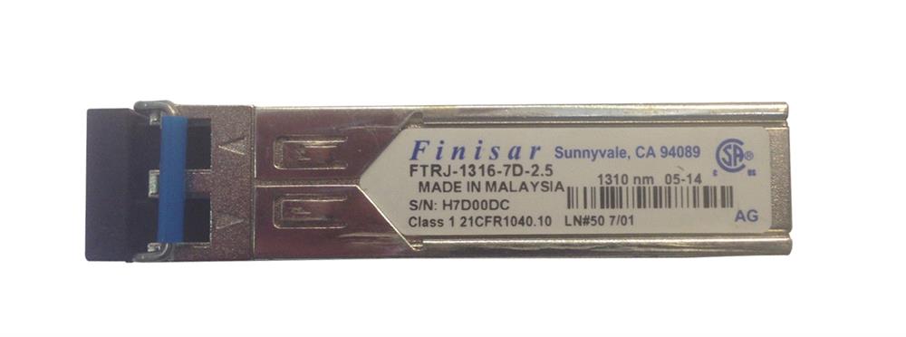 FTRJ-1316-7D-2.5 Finisar 2Gbps Single-mode Fiber Long Wave 10km 1310nm LC Connector SFP Transceiver Module