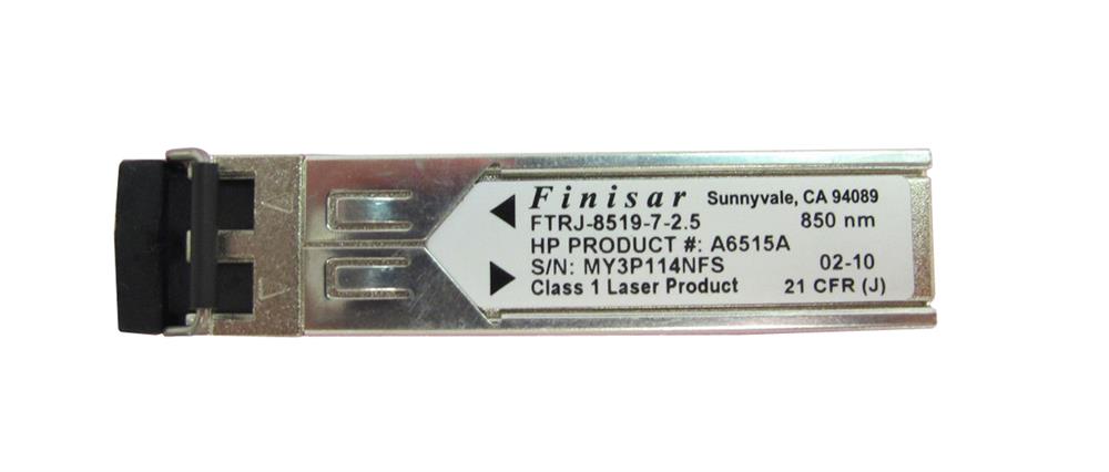 FTRJ-8519-7-2.5 Finisar 2.125Gbps 1000Base-SX Multi-mode Fiber Short Wave 550m 850nm Duplex LC Connector SFP Transceiver Module