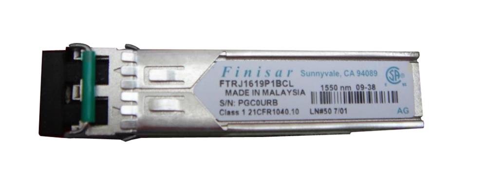 FTRJ1619P1BCL Finisar 2Gbps 1000Base-ZX Single-mode Fiber 100km 1550nm Duplex LC Connector SFP Transceiver Module