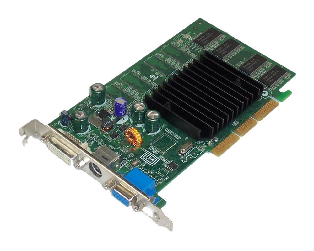 G0001 Dell Nvidia GeForce FX 5200 128MB DDR DVI / VGA / TV-Out AGP Video Graphics Card