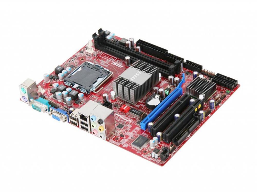G31TMP217529100 MSI G31TM-P21 Socket LGA 775 Intel G31 Express + ICH7 Chipset Core 2 Duo/ Core 2 Quad/ Core 2 Extreme/ Pentium/ Celeron Processors Support DDR2 2x DIMM 2x SATA 3.0Gb/s Micro-ATX Motherboard (Refurbished)