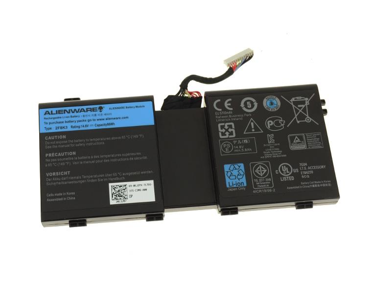 G33TT Dell 5200mAh 77Wh 14.8V Battery (Refurbished)