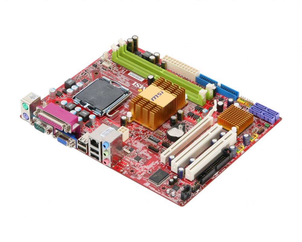 G41M4-L MSI Socket LGA 775 Intel G41 + ICH7 Chipset Core 2 Duo/ Core 2 Extreme/ Core 2 Quad/ Celeron 400/ Pentium / Celeron Processors Support DDR2 2x DIMM 4x SATA 3.0Gb/s Micro-ATX Motherboard (Refurbished)