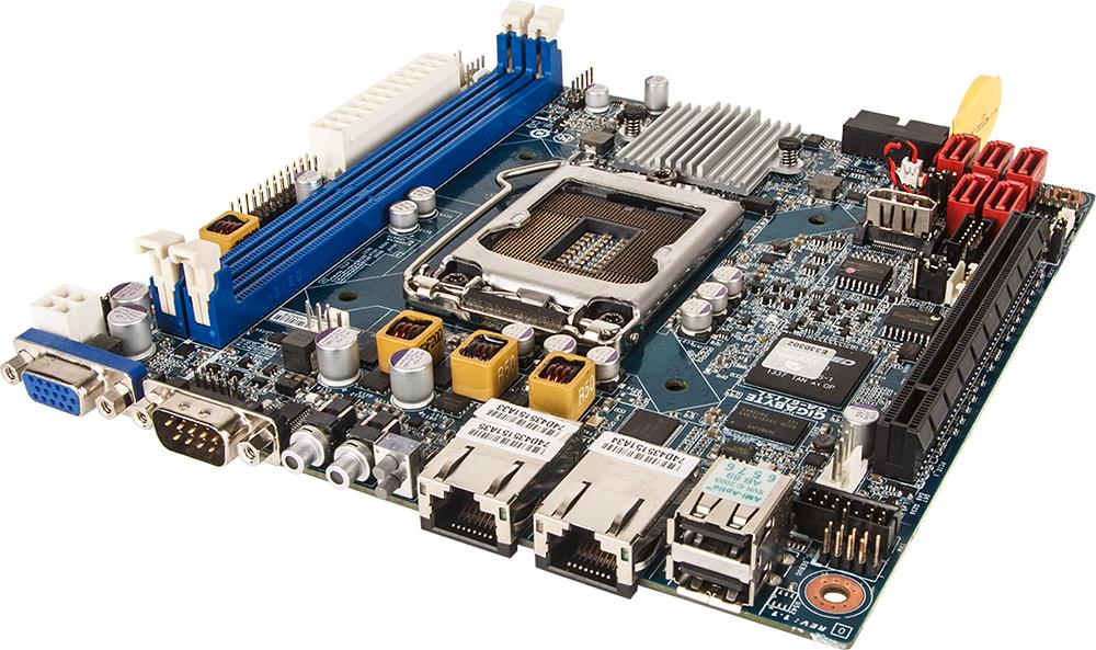 GA-6LISL Gigabyte Socket LGA 1150 Intel C226 Chipset Xeon E3-1200 v3/v4 Core i3 / Pentium / Celeron Processors Support 2x DIMM 5x SATA 6.0Gb/s Mini-ITX Server Motherboard (Refurbished)
