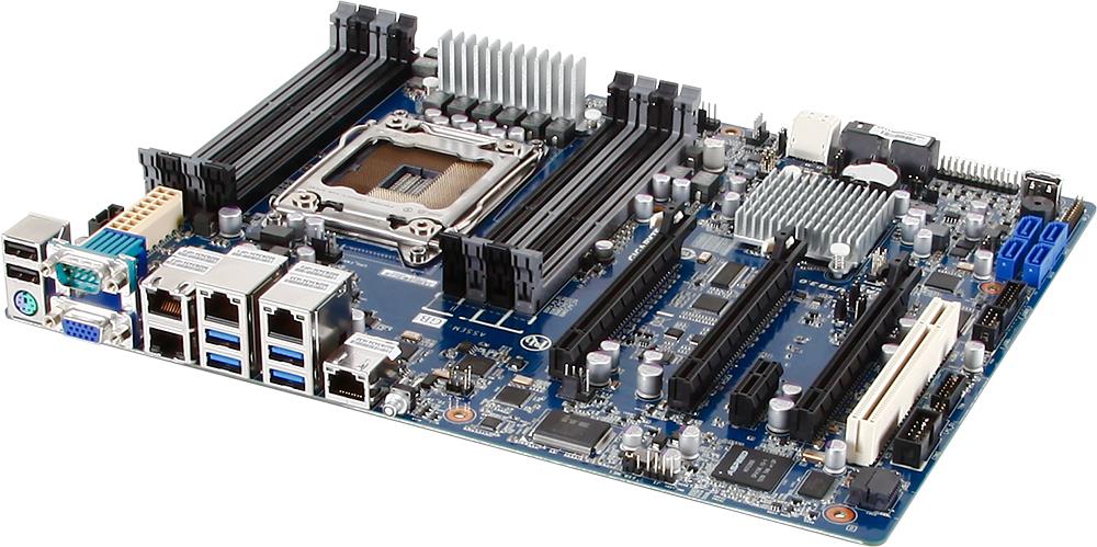 GA-6PXSV4 Gigabyte Socket LGA 2011 Intel C604 Chipset Xeon E5-2600 v2/ E5-1600 v2/ E5-2600/ E5-1600 Processors Support 8x DIMM 2x SATA 6.0Gb/s ATX Server Motherboard (Refurbished)