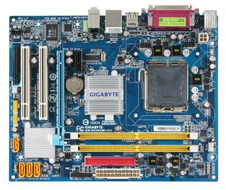GA-945GCM-S2L Gigabyte Intel 945GC+ ICH7 Chipset Socket LGA775 Core2 Extreme/Core2 Duo FSB 1066 Processor Support DDR2 micro-ATX Motherboard (Refurbished)