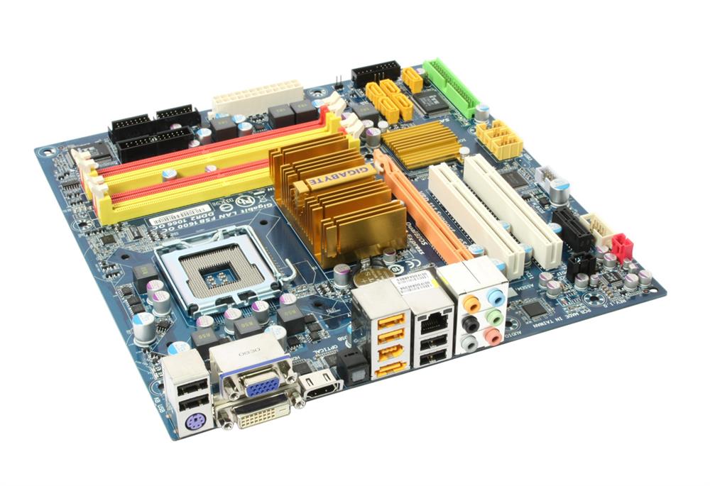 GA-EG45M-DS2H Gigabyte Intel G45 Ich10 FSB 1333/1066/800MHz Motherboard (Refurbished)