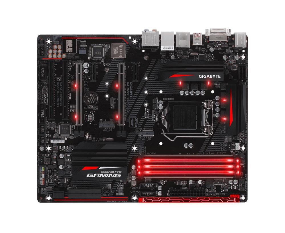 GA-H270-Gaming--3--(rev.--1.0) Gigabyte Socket LGA 1151 Intel H270 Express Chipset Core i7 / i5 / i3 / Pentium / Celeron Processors Support DDR4 4x DIMM 6x SATA 3.0Gb/s ATX Motherboard (Refurbished) GA-H270-Gaming 3 (rev. 1.0)