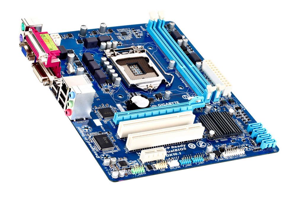 GA-H61M-S2PV Gigabyte Socket LGA1155 Intel H61 Express Chipset micro-ATX Motherboard (Refurbished)