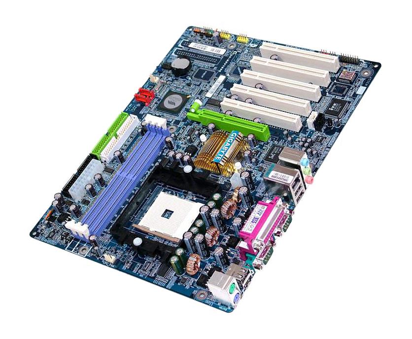 GA-K8VT800 Gigabyte Socket 754 VIA K8T800 + VT8237R Chipset AMD Athlon 64 Processors Support DDR 3x DIMM 2x SATA ATX Motherboard (Refurbished)